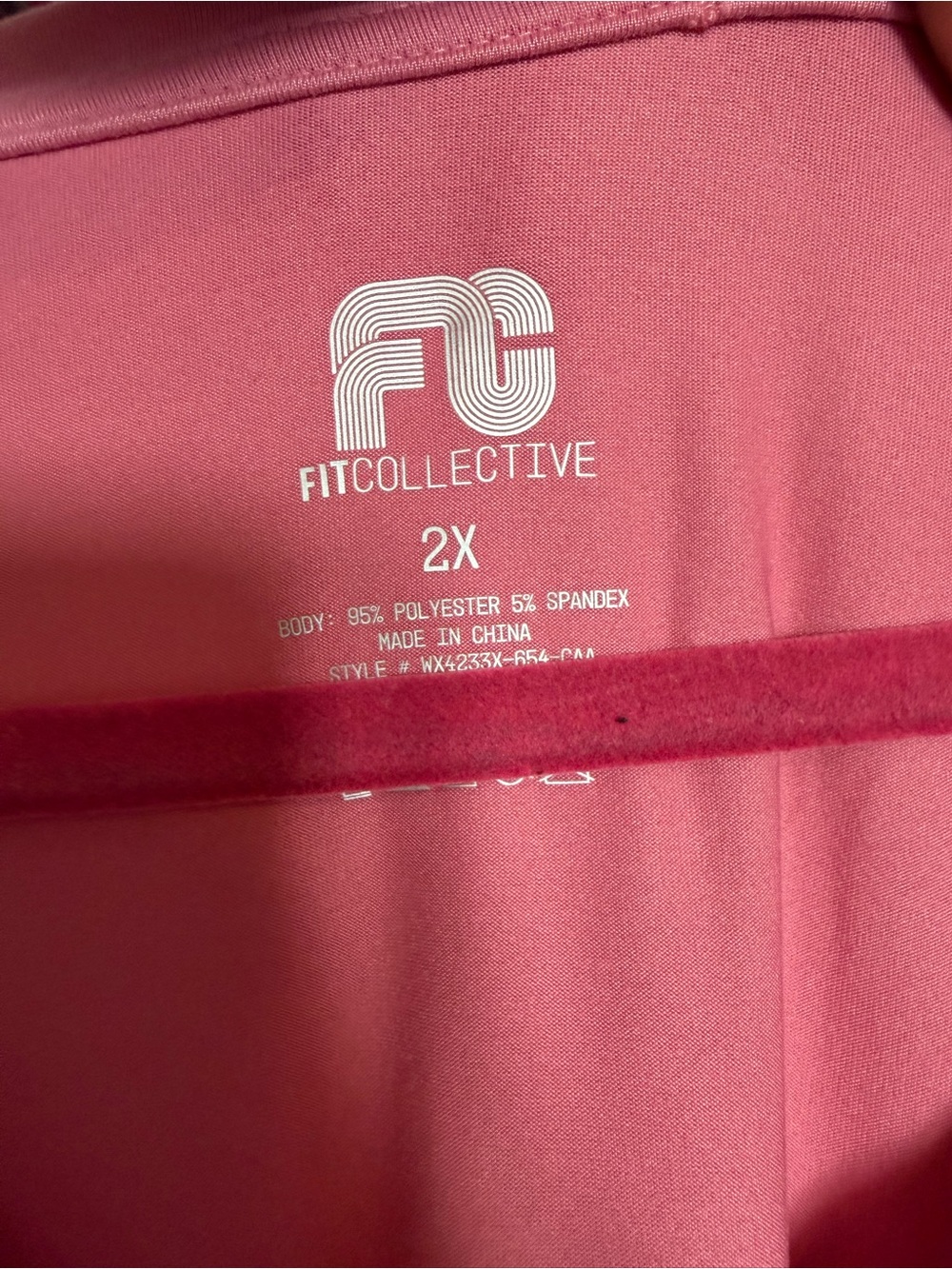 Pink V-Neck Tee - Picture 3 of 3
